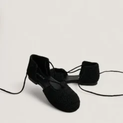 Ballerines à lacets
