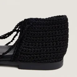 Ballerines à lacets