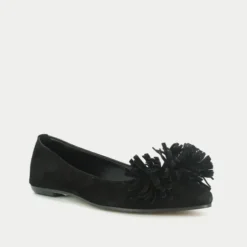 Ballerines à pompons