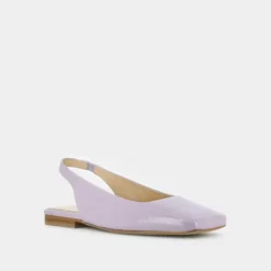 Ballerines Slingback à bouts carrés