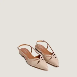 Ballerines slingbacks à bouts pointus