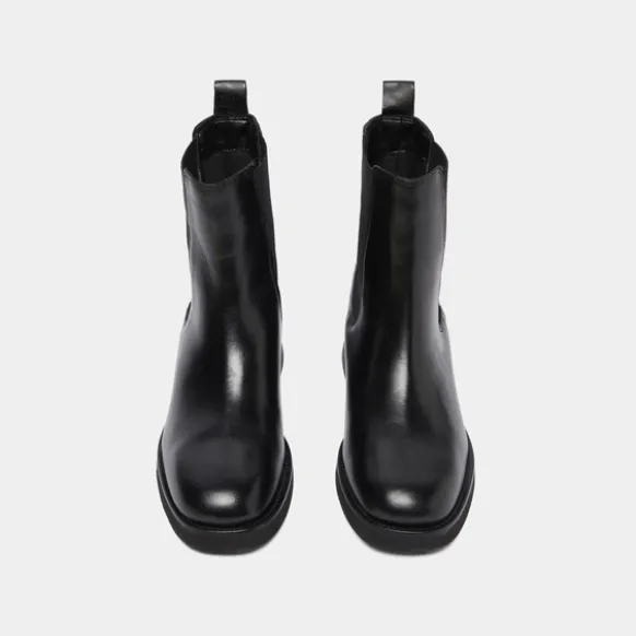 Boots à bouts arrondis et élastiques