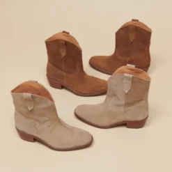 Boots à bouts ovales