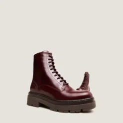 Boots à lacets