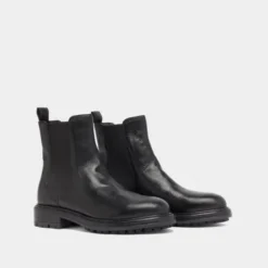 Boots à élastiques et semelles crantées