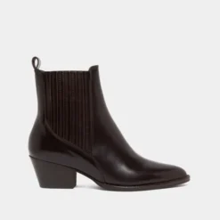 Boots à petits talons biseautés et élastiques