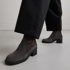 Boots à talons droits