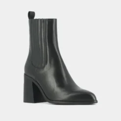 Boots à talons et à fronces