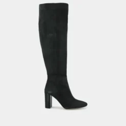 Bottes HARLEY en velours anthracite