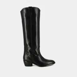 Bottes hautes à bouts ovales