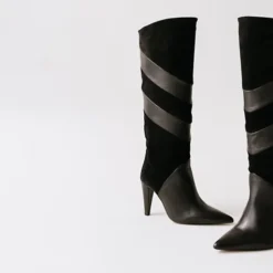 Bottes hautes à bouts pointus