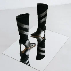 Bottes hautes à bouts pointus