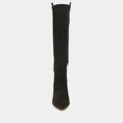 Bottes à hauts talons et bouts pointus