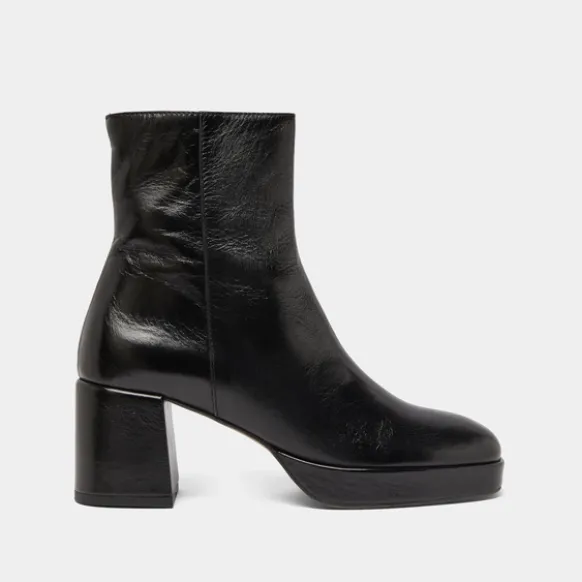 Bottines à bouts carrés