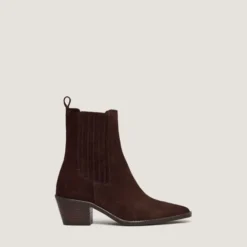 Bottines à talons et fronces