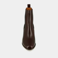 Bottines à talons et élastiques