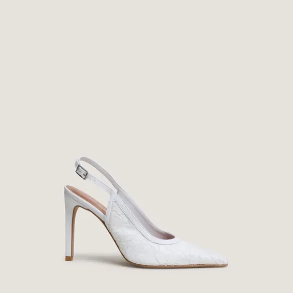 Escarpins slingbacks à bouts pointus
