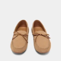 Mocassins froncés à lacets