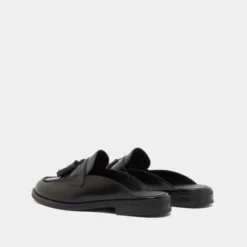 Mocassins à glands et bouts arrières ouv...