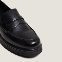 Mocassins à semelles crantées
