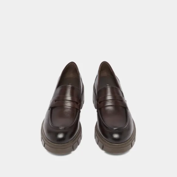 Mocassins à semelles crantées