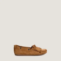 Mocassins souples à lacets