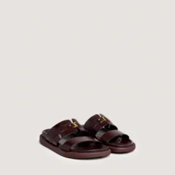 Mules à monogrammes