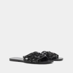 Nu-pieds à fleurs