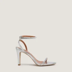 Sandales à brides fines et cristaux Swarovski