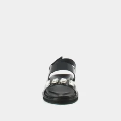 Sandales ouvertes et strass